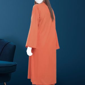 2 Piece Cotton Suit – Orange