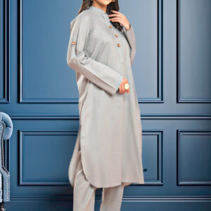 2 Piece Cotton Suit – MOCCASIN GREY