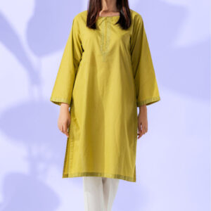 2 Piece – Cotton Suit  Women Citrus Green