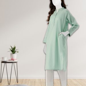 2 Piece – Cotton Suit Caribbean Green Solid