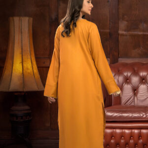 2 Piece Mustard Lawn Suit