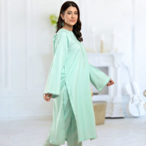 2 Piece Lawn Suit – Turquoise