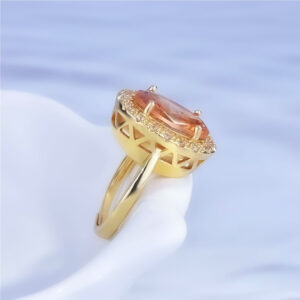 Golden Solstice Ring