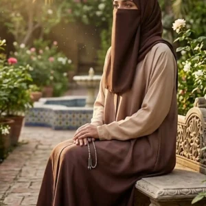 Desert Rose Ombre Abaya