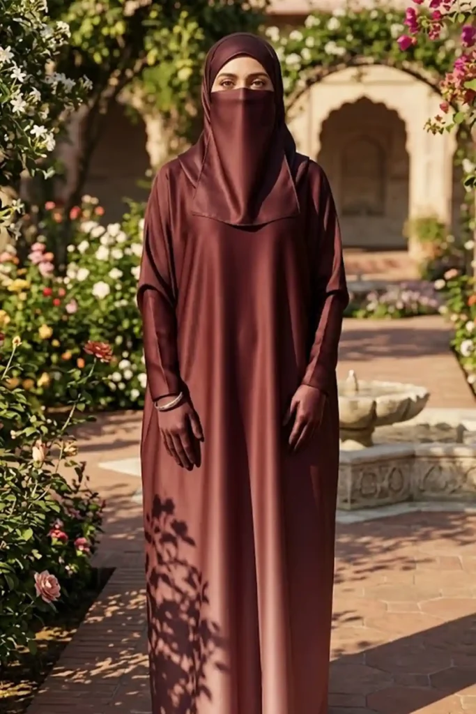 Ember Glow Ombre Abaya