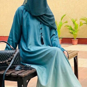 Ocean Mist Ombre Abaya